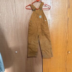 Carhartt Kids Tan Overalls